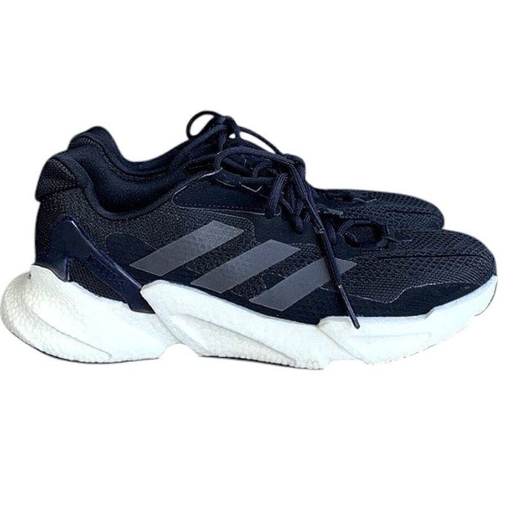 Adidas Running Shoes Men's 8.5 Black White Jet Boost Athletic Trainer Sneakers